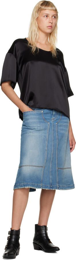 Toga Pulla Black Cowboy Boots - Picture 4