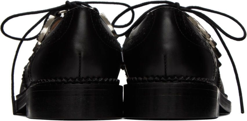 Toga Pulla Black Gillie Oxfords - Picture 2