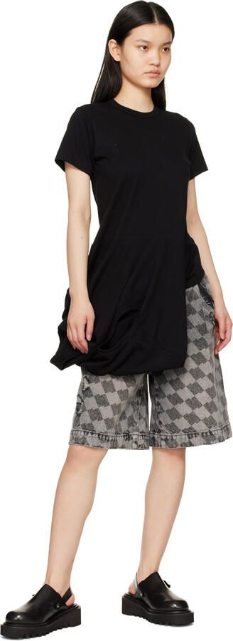 Toga Pulla Black Pin-Buckle Mules - Picture 4