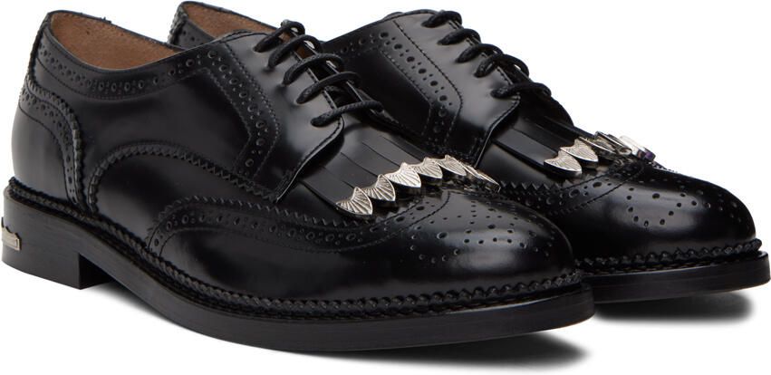 Toga Pulla Black Polido Derbys - Picture 2