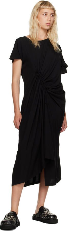 Toga Pulla Black Sabot Loafers - Picture 4