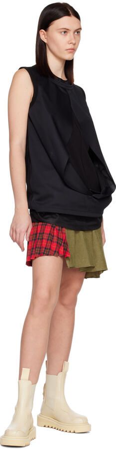 Toga Pulla SSENSE Exclusive Beige Platform Chelsea Boots - Picture 4