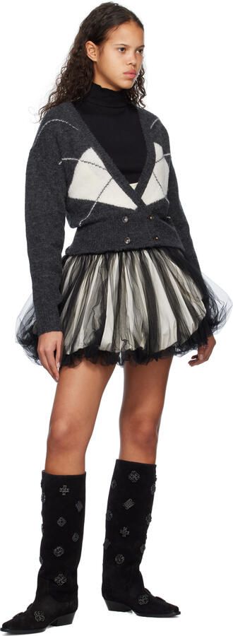 Toga Pulla SSENSE Exclusive Black Embellished Boots - Picture 9