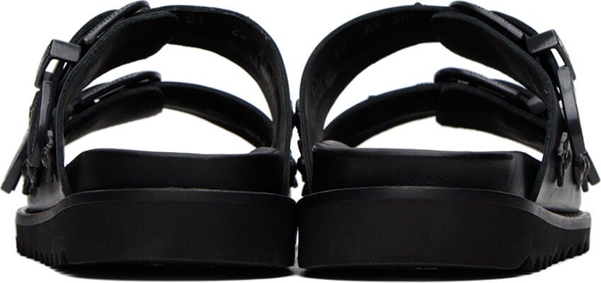Toga Pulla SSENSE Exclusive Black Buckle Sandals