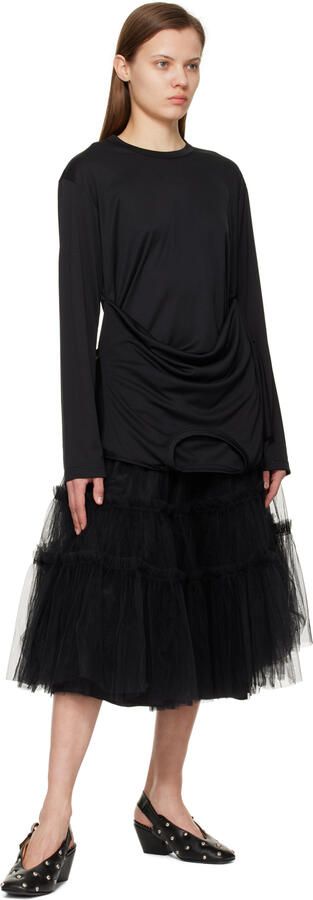 Toga Pulla SSENSE Exclusive Black Embellished Heels - Picture 5