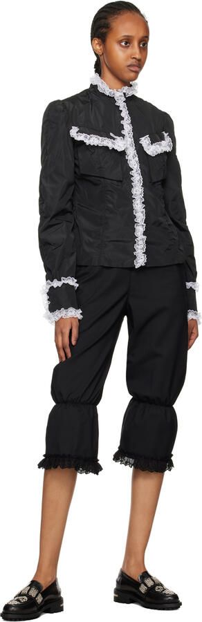 Toga Pulla SSENSE Exclusive Black Embellished Loafers - Picture 6