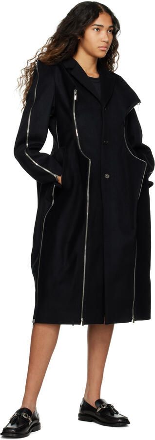 Toga Pulla SSENSE Exclusive Black Embellished Loafers - Picture 3