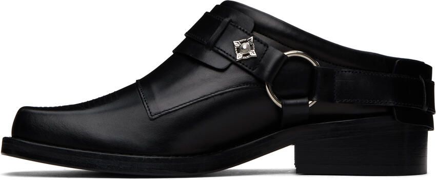 Toga Pulla SSENSE Exclusive Black Slingback Loafers - Picture 7
