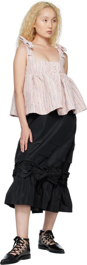 Toga Pulla SSENSE Exclusive Black Lace-Up Shoes - Picture 4