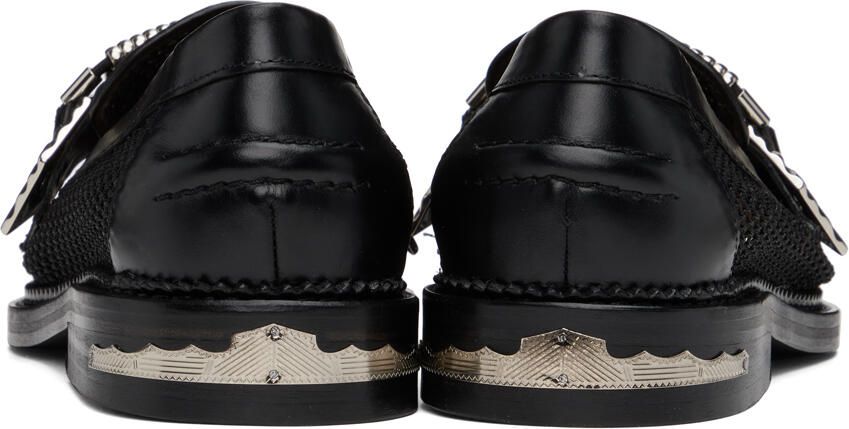 Toga Pulla SSENSE Exclusive Black Hardware Loafers