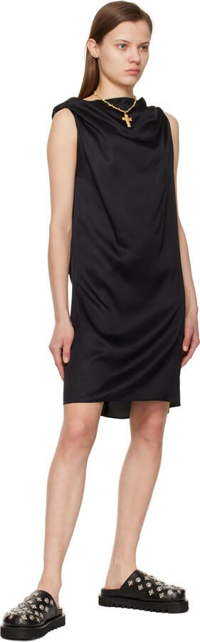 Toga Pulla SSENSE Exclusive Black Sabot Loafers - Picture 5