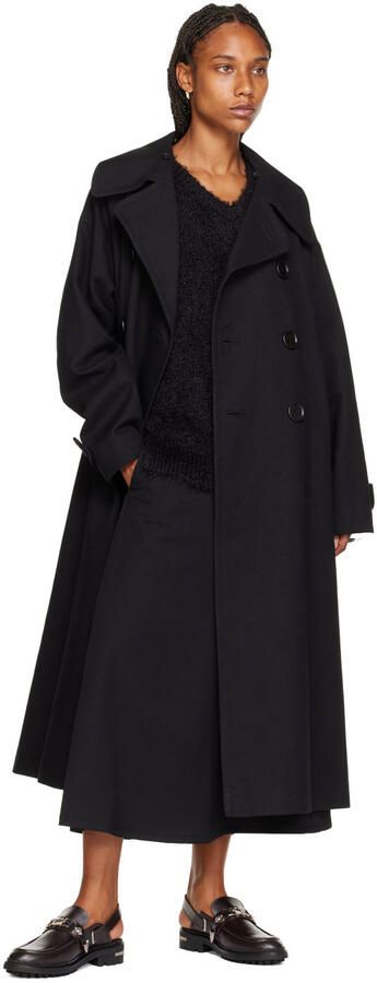 Toga Pulla SSENSE Exclusive Brown Leather Slingback Loafers - Picture 3