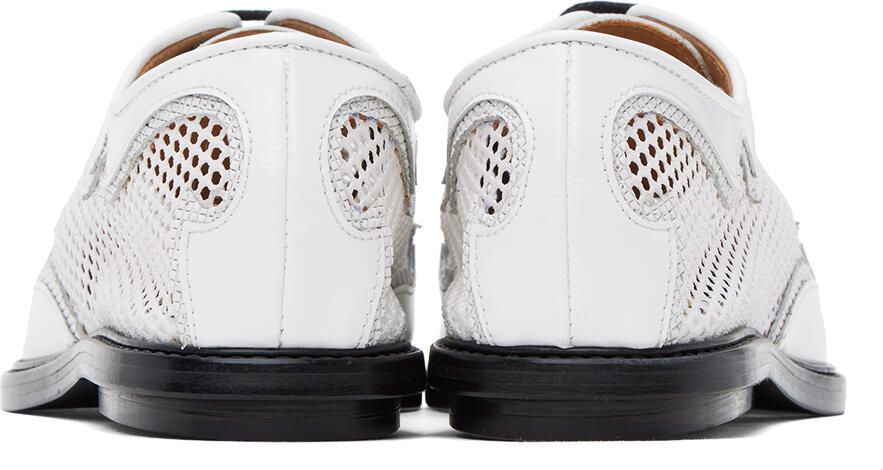 Toga Pulla White Lace-Up Oxfords - Picture 5