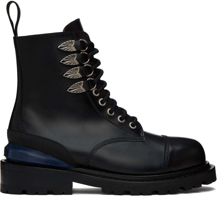 Toga Virilis Black Hardware Boots - Picture 5