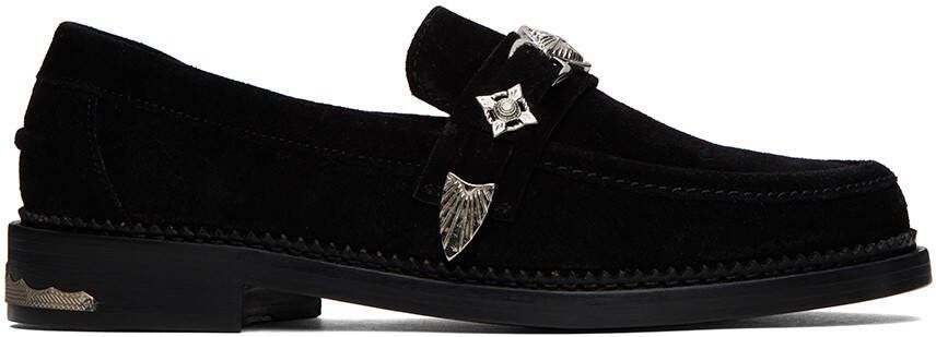 Toga Virilis SSENSE Exclusive Black Hardware Loafers - Picture 4