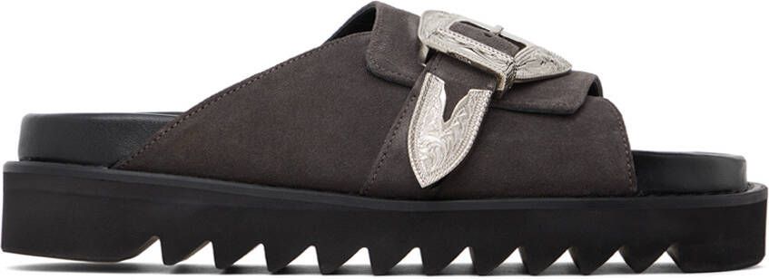 Toga Virilis SSENSE Exclusive Gray Sandals - Picture 5
