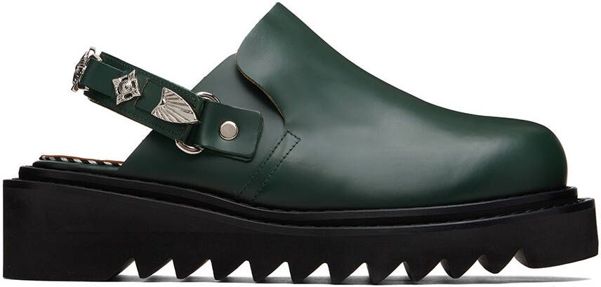 Toga Virilis SSENSE Exclusive Green Loafers