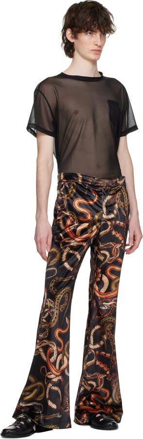 Toga Virilis Black Embellished Buckle Loafers - Picture 3