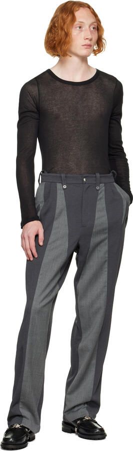 Toga Virilis Black Leather Chelsea Boots - Picture 4