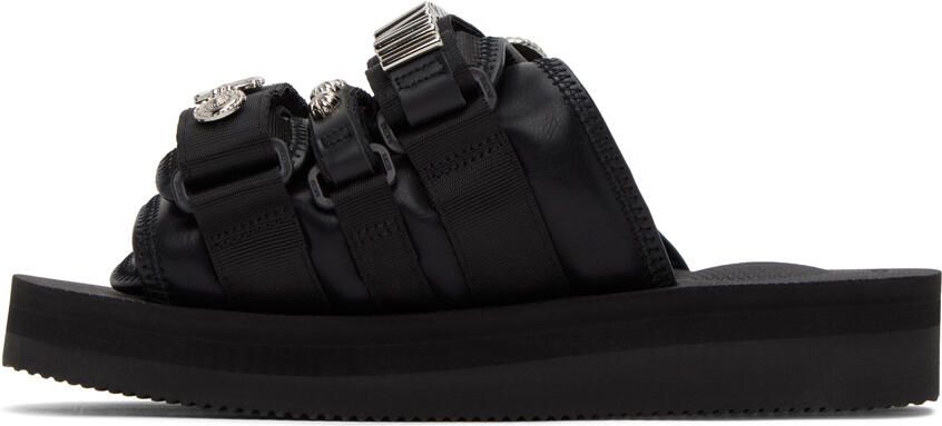 Toga Virilis Black Suicoke Edition Moto Sandals - Picture 3