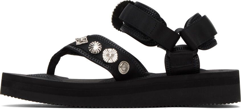 Toga Virilis Black Suicoke Edition Tono Sandals - Picture 3