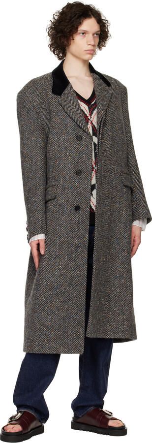 Toga Virilis Burgundy Buckle Sandals - Picture 3