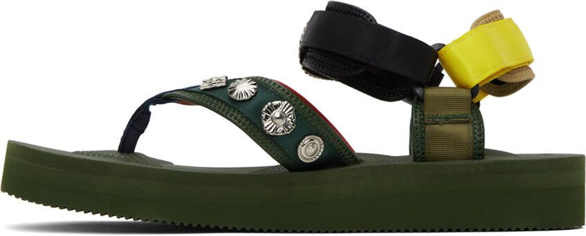 Toga Virilis Khaki Suicoke Edition Tono Sandals - Picture 3