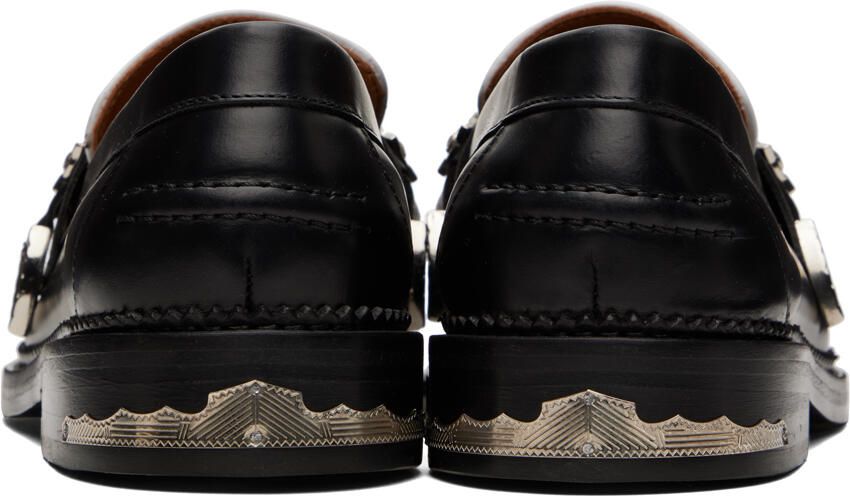 Toga Virilis SSENSE Exclusive Black & White Hard Loafers