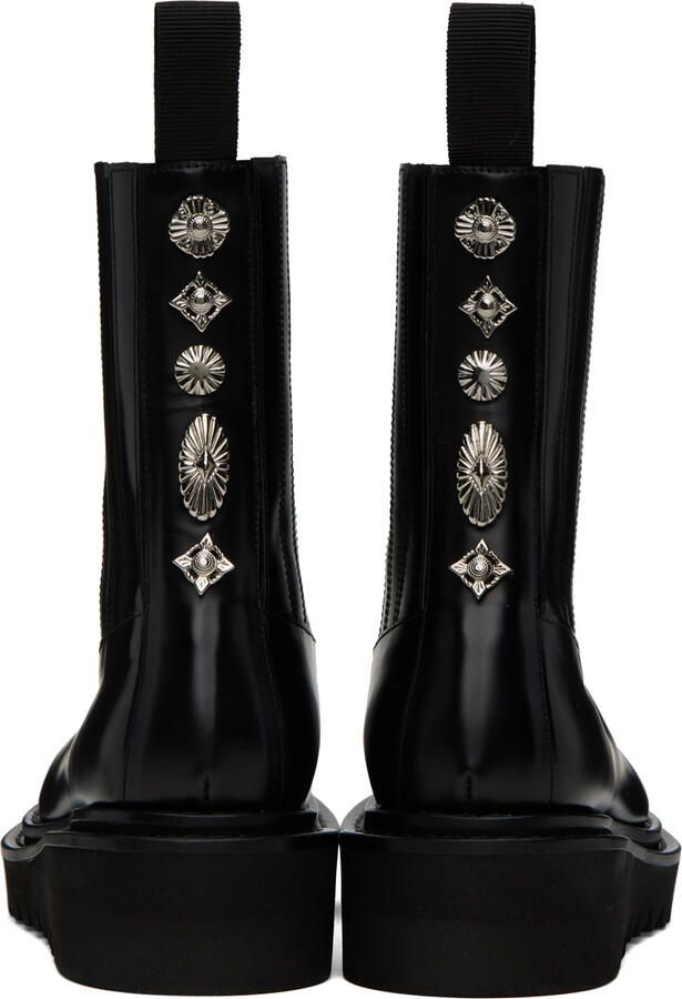 Toga Virilis SSENSE Exclusive Black Chelsea Boots - Picture 3
