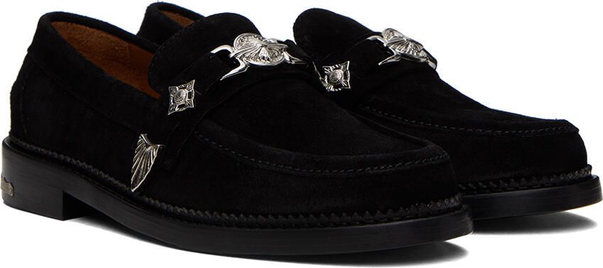 Toga Virilis SSENSE Exclusive Black Hardware Loafers - Picture 2