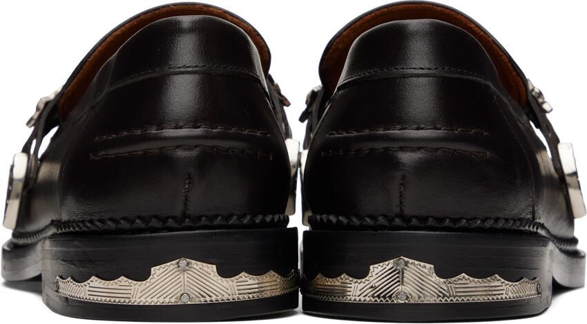 Toga Virilis SSENSE Exclusive Brown Leather Loafers