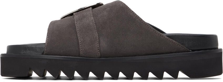 Toga Virilis SSENSE Exclusive Gray Sandals - Picture 4