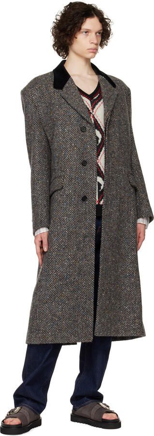 Toga Virilis SSENSE Exclusive Gray Sandals - Picture 3