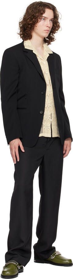 Toga Virilis SSENSE Exclusive Green Polished Loafers - Picture 4