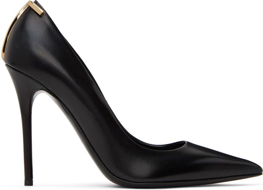 TOM FORD Black Iconic T Pumps