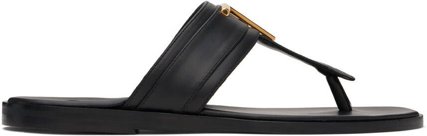 TOM FORD Black Brighton Sandals - Picture 2