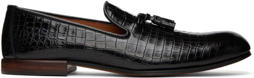 TOM FORD Black Nicolas Slippers