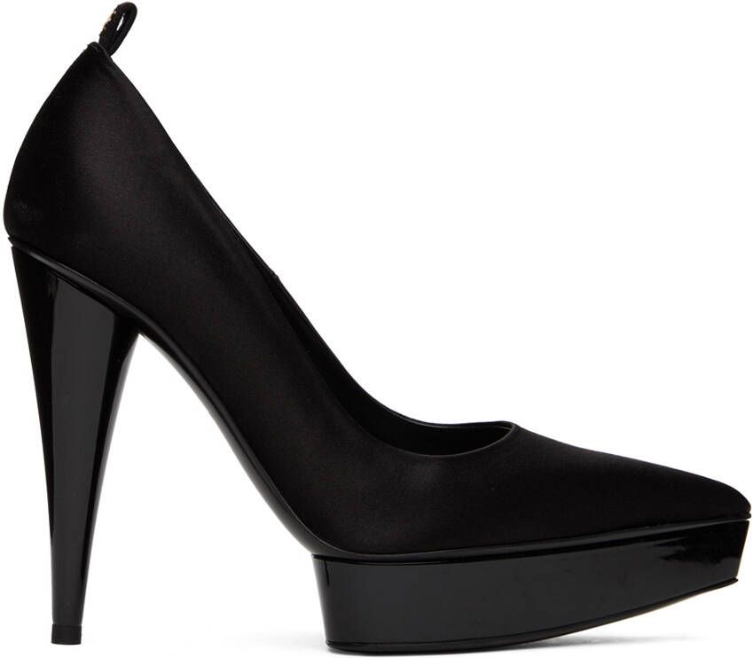 TOM FORD Black Satin Heels