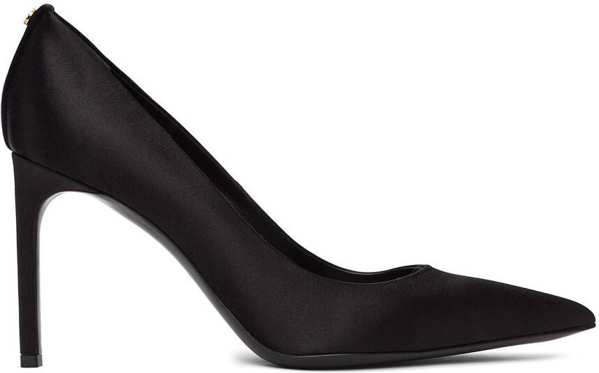 TOM FORD Black T Screw Pumps - Picture 5