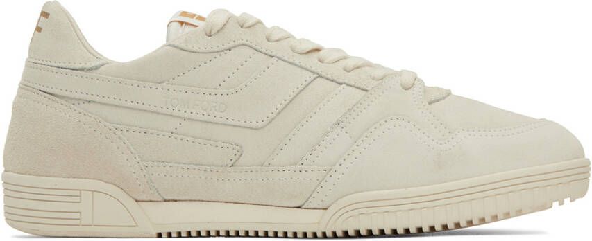 TOM FORD Off-White Jackson Sneakers - Picture 5