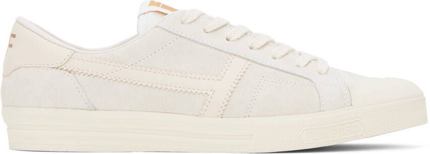 TOM FORD Off-White Jarvis Sneakers - Picture 5
