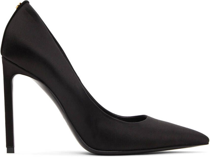TOM FORD Satin Pointed Pumps - Picture 4
