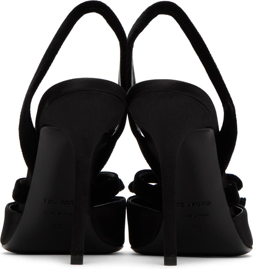 TOM FORD Black Bow Heels