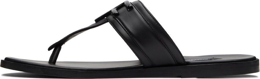 TOM FORD Black Brighton Sanfals - Picture 3