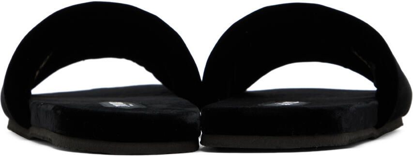 TOM FORD Black Harrison Sandals