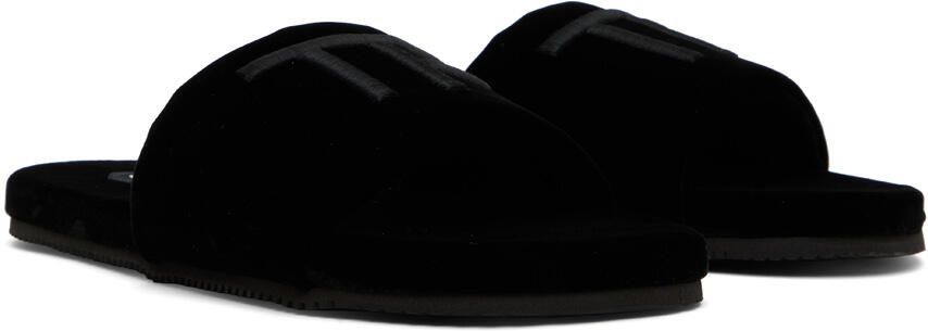TOM FORD Black Harrison Sandals - Picture 2