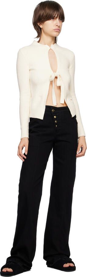 TOM FORD Black Harrison Slippers - Picture 3