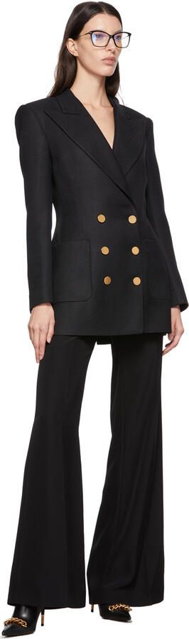 TOM FORD Black Iconic Chain Boots - Picture 4