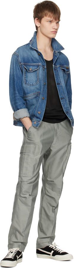 TOM FORD Black Jarvis Sneakers - Picture 4