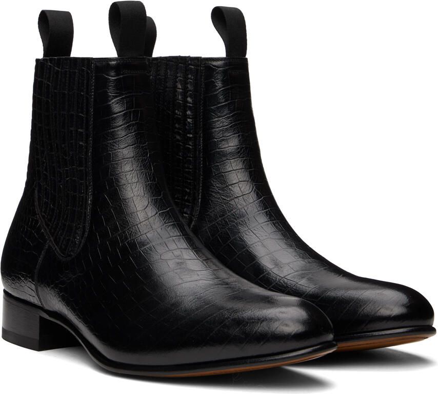 TOM FORD Black Kurt Chelsea Boots